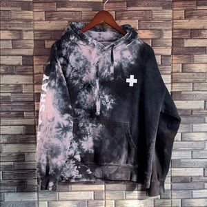 Pre Owned Dan + Shay 2021 Arena Tour Pullover Hoodie The Dye Large